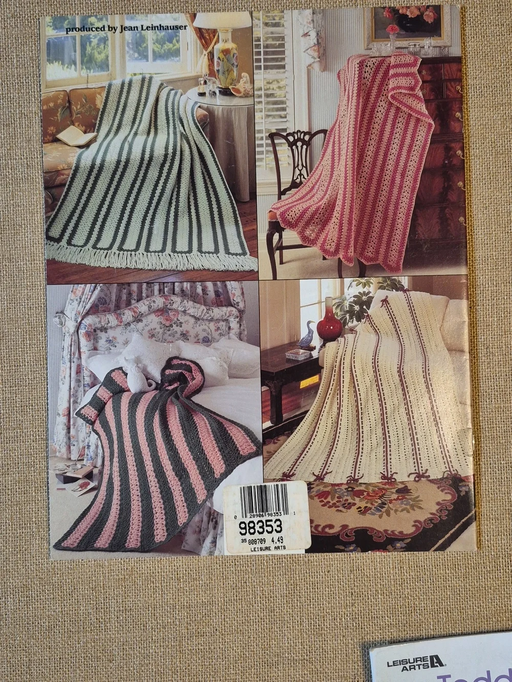 Vintage 1990's/2002 Lot Of 4 Mile-A-Minute Crochet Pattern Books - Picture 3 of 14